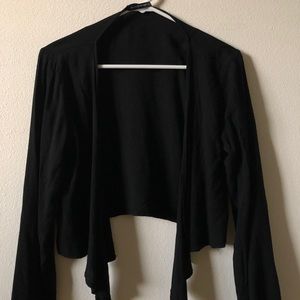 Black Brandy Melville Wrap Top